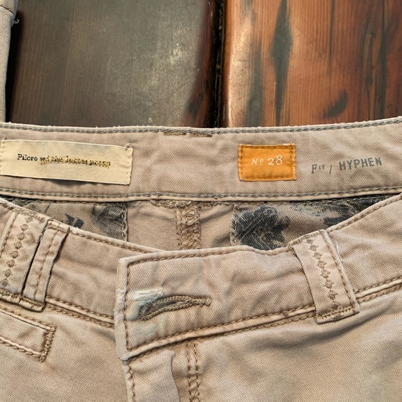 Pilcro Hypen Chinos in Beige - Picture 4 of 6